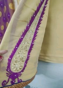 Two Saree Combo Lehenga Type 😍