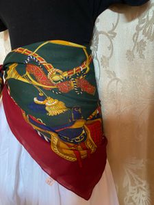 Designer Silk Scarf
