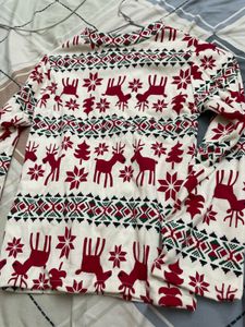 Cozy Christmas Reindeer Sweater