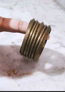 Set of 6 Vintage Brass Bangles
