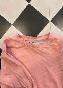 Pink Crew Neck sweatshirt