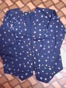 Blue jacket with White Stars