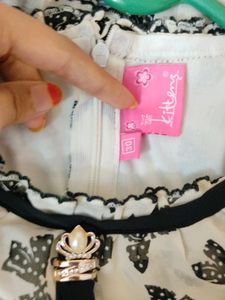 Price Dropp Trendy Bow Print Jumpsuit For Girls
