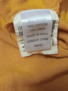 Yellow Sleeveless Trapeze Dress