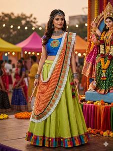 Vibrant Lehenga Choli Set