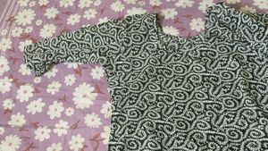 Stylish Cold Shoulder Kurta with Black &amp; White Pri