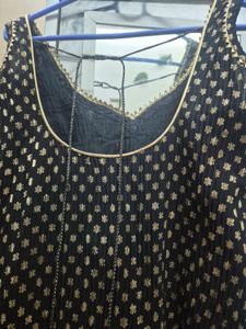 Elegant Black Kurta Set with Dupatta