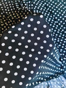 Black Polka Dot Skirt