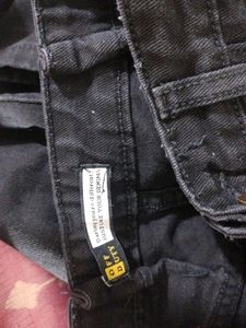 Black Wide Leg Jeans (Women's)