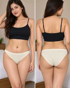 M&S Flexifit™ Cream Brief Panty – UK 12