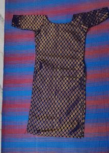 combo kurties Elegant Sleeveless Dark Green Maxi D