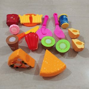 Pizza Cutting Toy for Kids Pretend Play