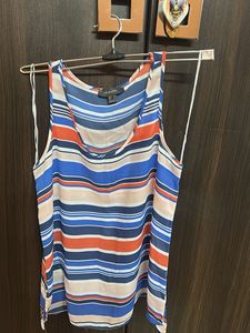 Colorful Striped Sleeveless Top