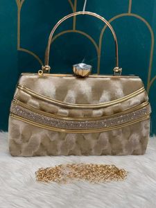 Traditional Bridal Weddings Clutch Sling Bag._