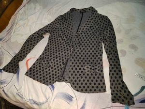 Polka Dot Blazer