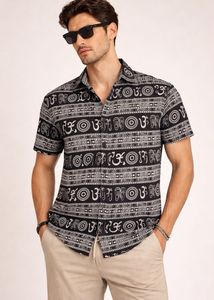 Black & White Printed Shirts Combo