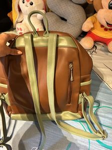 Leather Back Pack