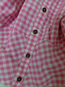 Pink Gingham Pinafore Dress Set