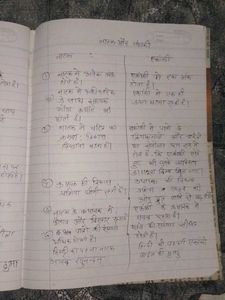 Hindi व्यकरण notes