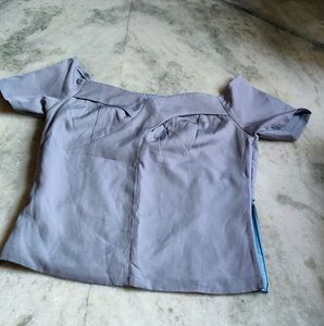 Lavender Crop Top