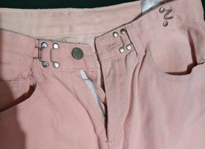💗Pink Wide Leg Jeans