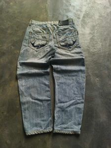 NJ Men's Light Wash Denim Jeans