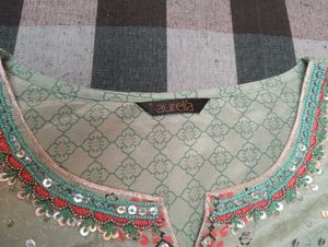 Beautiful Sequined Kurta Set with Dupatta