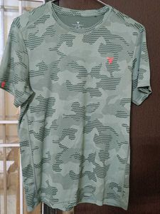Men's Camo Print T-Shirt for gym and work out
