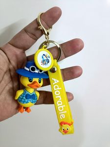 Silicon 3D Cartoon Key Chain