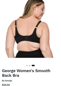 George Comfortable Black Everyday Bra