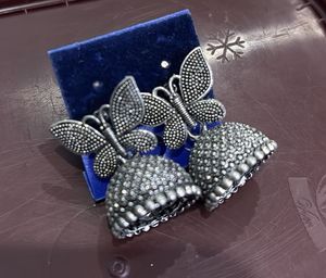 Beautiful Butterfly Jhumka Earrings