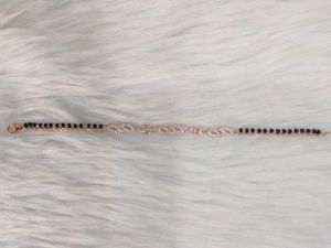Rose Gold Pure Silver Bracelet For Women Nd Girls