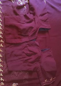 Purple💜 Saree
