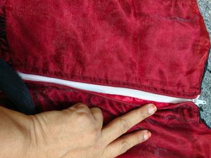 party frock red