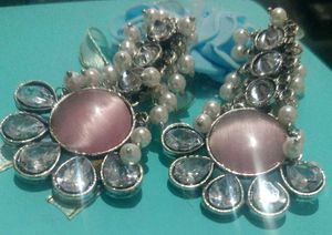 Statement Earrings with Pearls