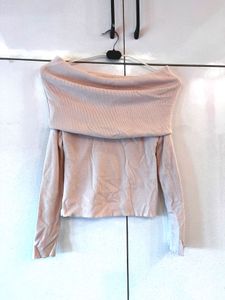 Cozy Off-Shoulder Knit Sweater