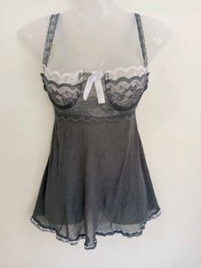 Lace Babydoll Lingerie Set