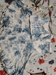 Embellished Tie-Dye three piece Set