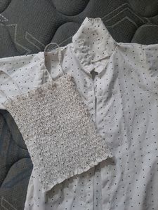 Crop Top With Jacket