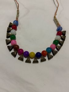 Boho Beaded Necklace