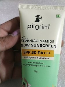 Pilgrim 2% Niacinamide Glow Sunscreen