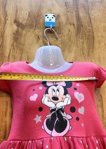 Minnie Mouse Pink Tulle Star Dress