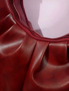 Chic Burgundy Shoulder Bag