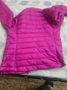 Magenta Padded Jacket - M&amp;S