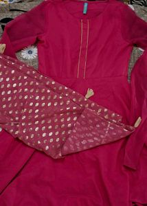Beautiful Pink Kurta Set with Dupatta