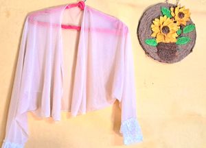 Cute Shrug For Onepiece Or Crop Top