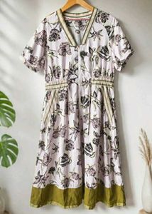 Floral Print Midi Dress