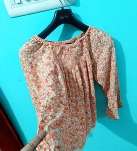 Floral Print Top
