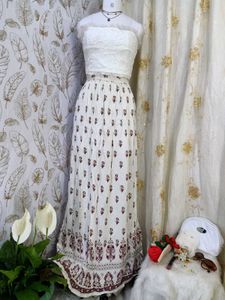 Boho Ethnic Long Skirt