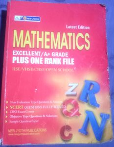 Ncert Plus One Maths/ Mathematics Rank File Guide For BIOSCIENCE